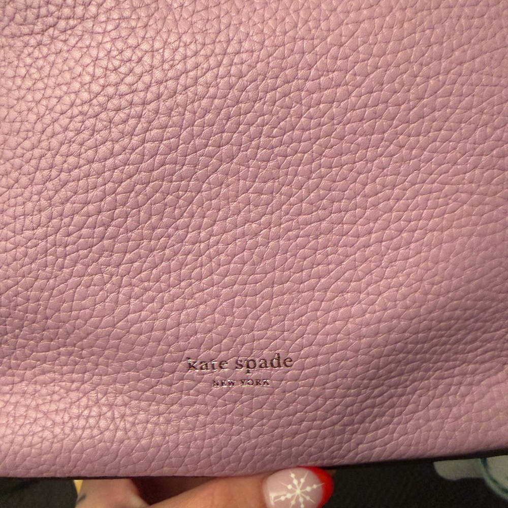 Kate Spade Lavender Crossbody/Shoulder Bag with Chain Straps - Picture 3 of 11
